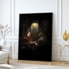 The Castle Decor Dark Cinematic Villain Wall Art Framed Painting 20x30 Inch
