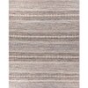 Jaipur Rugs Soft Geometric Wool Viscose Dhurrie Rug Grey 6x9 ft