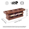 Handcrafted Flora Cutlery Storage Box  (12.5x3.5x4.5)
