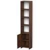Barnia Engineered Wood Bookshelf In Brown Maple Finish
