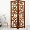 Daffie Solid Wood 4 Panel Room Divider