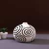 Geometric Designed Circular shaped Ceramic Vase