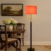 Devansh Wood & Metal Floor Lamp