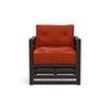 Raymond Wooden Sofa - American Walnut Finish (Lava) (Custom Set - Sofas : 0001; Standard Set - Sofas : none; Colour : lava; Finish : american walnut; Sofa Material : fabric; Sofa Size : regular; Sofa Type : regular)