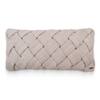 Thames Beige Melange Cotton Knitted Decorative Cushion Cover 12 x 20 Inches