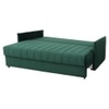 Sarena 3 Seater Pull Out Sofa cum Bed  in Green Colour