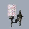 Devansh Metal Electric Wall Light in Antique Gold Colour with Multi Shade Count of 1 Light