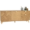 Scandinavian Loftus Sideboard Natural Wood Finish