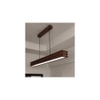Artline 48 Brown Solid Wood Single Hanging Light