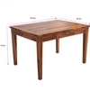 Mars 4 Seater Dinning Table in Natural Finish