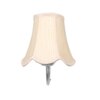 Devansh Steel Wall Mounted Lamp With Off-White Cotton Shade