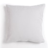 Solid Woven Cotton Cushion Cover