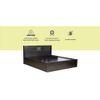 Styx Solid Wood Queen Size Drawer Storage Bed In Melamine Finish