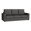 Apollo Compact Sofa Set (Colour : Steel Grey, Cushion : Hard, Back Type : High Back, Seater : 3+1+1)