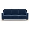 Abbey Sofa Set (Colour : Lapis Blue, Cushion : Hard, Seater : 3+1+1)