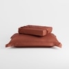 Stoa Paris 300TC UltrSatin Single Bedsheet Set Satin Single Melted Caramel