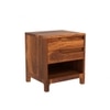 UnicornSolid Wood Bedside Table in Honey Finish