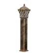 EMERITA Antique Gold Outdoor Bollard Light