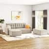 Peckham 3 Seater Click Clack Sofa Cum Bed In Oyster Beige Colour