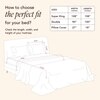 Stoa Paris Satin Bedsheet for Super King Bed (274 cm x 274 cm) with 2 Pillow Covers heet for Black Gold