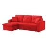 Leo  Pull Out Sofa cum Bed  in Red Colour