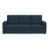 Apollo Sofa Set (Colour : Indigo Blue, Cushion : Soft, Back Type : High Back, Seater : 3+1+1)