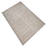 Linear Maze Carpet Size 7.6x5.4 ft.