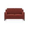 Abbey Sofa (Colour : Dark Coral, Cushion : Soft, Seating Capacity : 2 Seater)