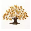 Desert Art Metal Handpainted Golden Grape Tree Wall Hanging