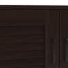 Bennis 21 Pair Shoe Rack in Dark Walnut Finish