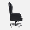 Maharaja Leatherette High Back Director Chair In Black Colour