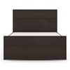 Zoey Non Storage Single Bed In Dark Wenge Finish