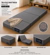 Tri - Folding  Foam Mattress (72 x 36 in, 4 Inches)