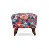 Celeste Solid Wood  Ottomon in  Multicolor Colour