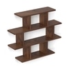 Senara Engineered Wood Bookshelf in Brown Colour