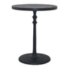 Metalsmith Metal Side Table in Black Finish