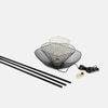 Mallawi Black Floor Lamp