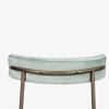 Arco Stainless Steel Outdoor Dining Chair in Gold Finish