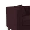 Windsor Premium 3 Seater Fabric Sofa in Deep Plum Velvet Colour