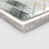 GrandeOrthopedic Euro Top With Rebotech Technology 5.5 Inch Single Size Bonded Foam Mattress (78X35 Inches), ConvolutedHR Foam, SoftRelax Comfort Mattress