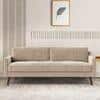 Reiti Velvet 3 Seater Sofa in Cream Colour