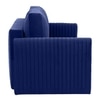 Melano  Pull Out Sofa cum Bed  in Navy Blue Colour