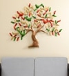 W-Naya Abstract Metal Wall Decor in Multicolor Set of 1