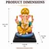 Devotional Aarambh Vinayaka Ganesha Statue in Multicolor Colour
