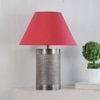Ohagun carved metal table lamp