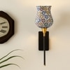Devansh Metal Electric Wall Light in Black Colour with Multi Shade Count of 1 Light