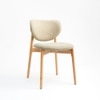 Beechline Solid Wood Dining Chair in Flaxen Colour