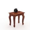 Arkansas Solid Wood Side Table in Honey Finish