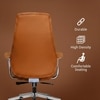 Kepler Brooks Atlas Premium Leatherette Office Desk Chair in Tan Colour