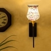 Devansh Metal Electric Wall Light in Black Colour with Multi Shade Count of 1 Light